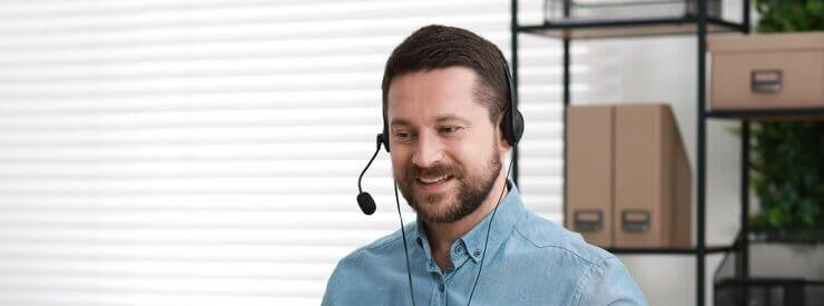 Interpreter in a virtual meeting